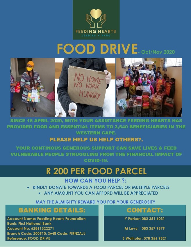 October / November Food Drive