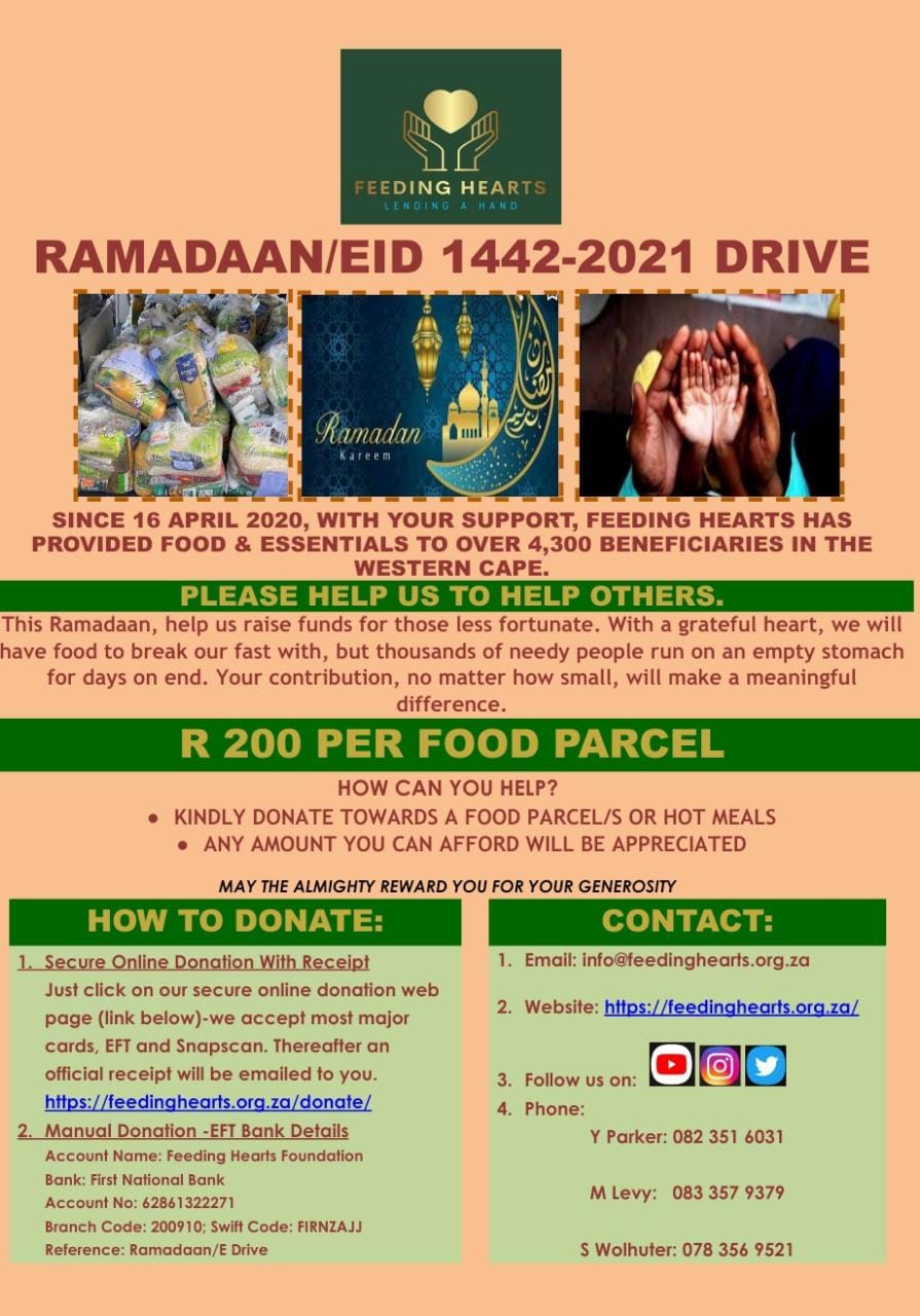 Ramadaan 1442 Drive