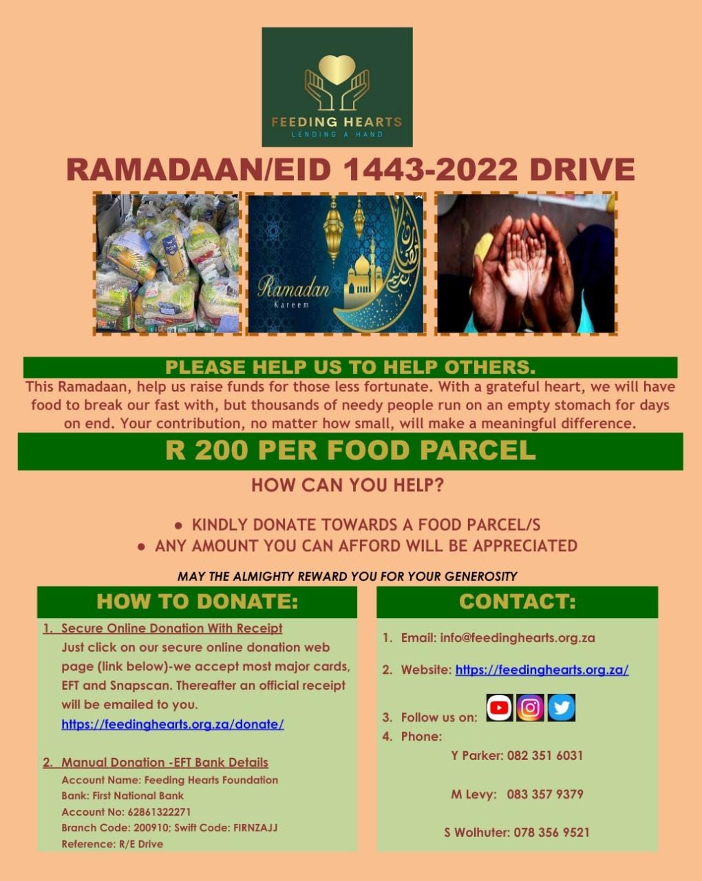 Ramadaan 1443 / 2022 Drive