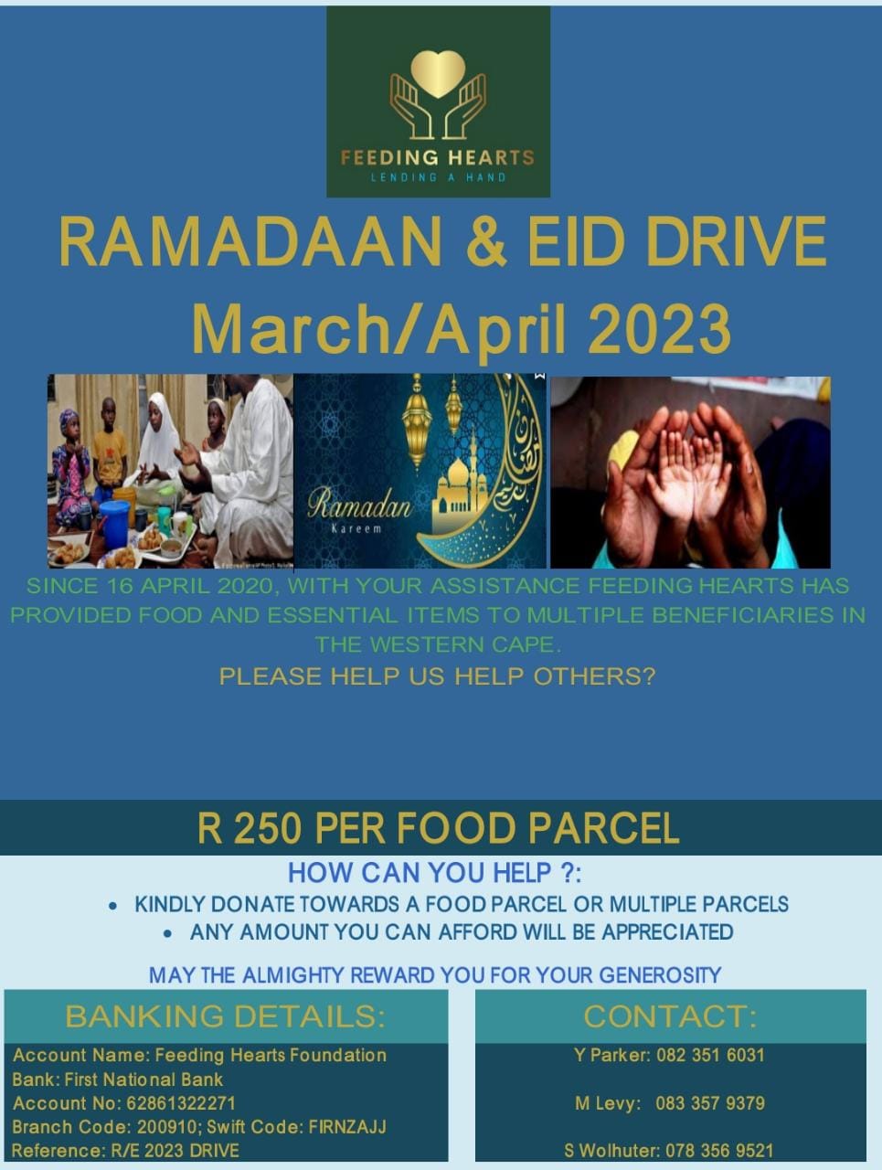 Ramadaan 1444 / 2023 Drive