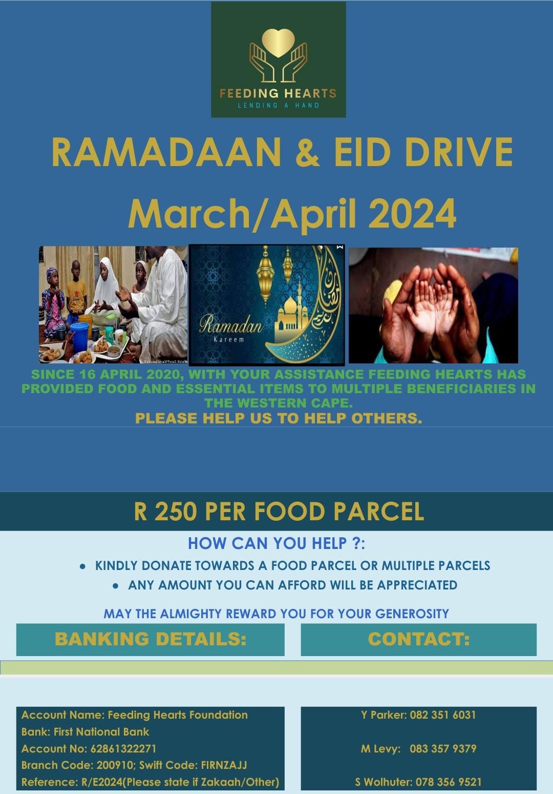 Ramadaan and Eid Drive 1445 / 2024